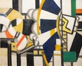 The blue wheel, 1920 painting by Fernand Leger